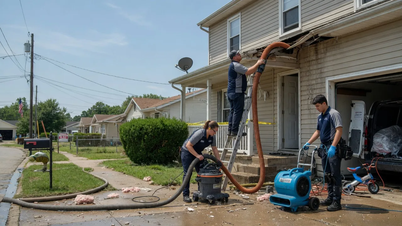Water Damage Restoration in Loretto, MI near me